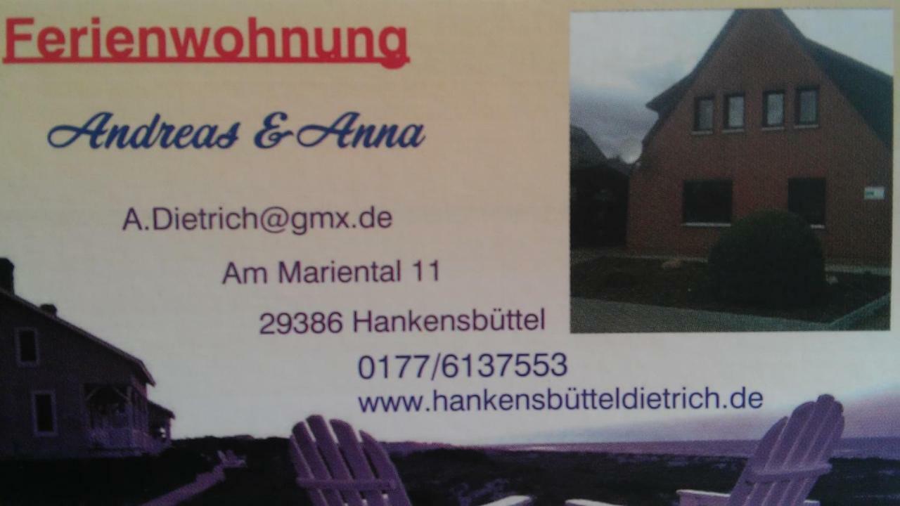 Am Mariental 11 Apartment Hankensbuttel Ngoại thất bức ảnh